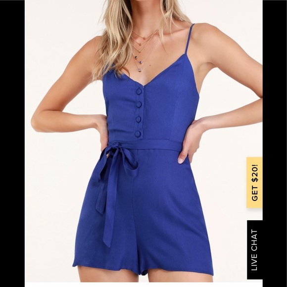 Lulus Dresses & Skirts - NWT Lulu’s in the know romper. Medium